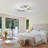 Kamorion 1-Light LED Flush Mount Ceiling Triac Dimmable Flower Shape-1985873205
