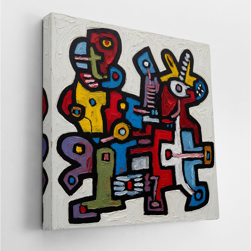 Totem Chatter, 24" H x 24" W