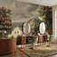 Château, papier peint paysage, rivière, décoration murale traditionnelle-1682515403-1682515404