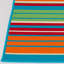 Tapis d'intérieur / extérieur rayé turquoise / orange Anmoore-23622557