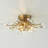 Kaianna 4 - Light Dimmable Unique/Statement Sputnik Flush Mount with Crystal Accents-2027223777