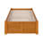 Solid Wood Platform Storage Bed-96140341