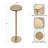 Pianka Cast Aluminum Round Drink Table