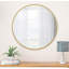 Miroir mural, miroir circulaire en pouces, miroir à cadre en métal-1141800645-1141800647