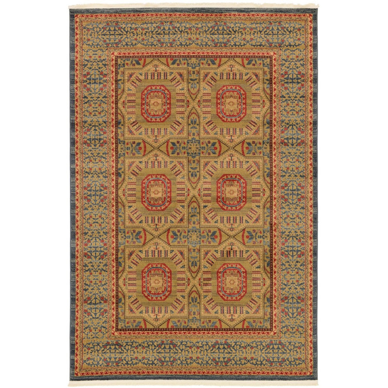 Palazzo Oriental Indoor Rug, Rectangle 5' x 8'