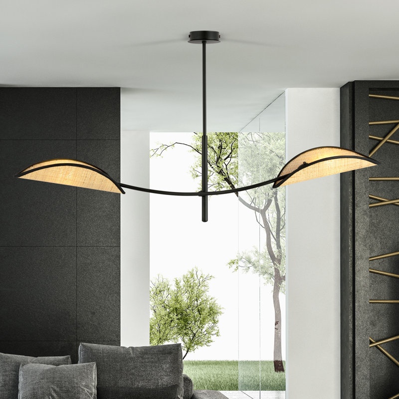 Wildhollow 2 - Light Chandelier, Brown