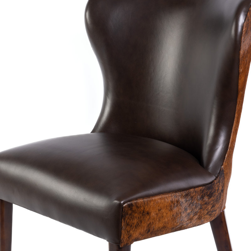 Brooke Dining Chair White, Brown