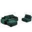 Canapé moderne en mousse à mémoire de forme compressée, grands canapés modulaires pour le salon, canapé modulaire Cloud pour animaux de compagnie, tissu en velours côtelé, causeuse très profonde, aucun assemblage requis-1487854422