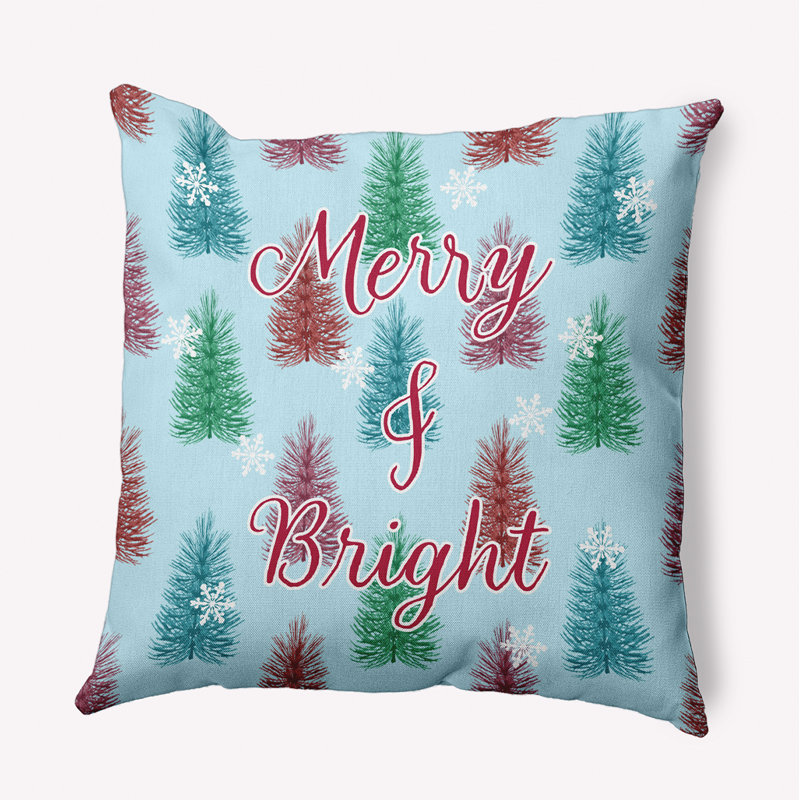 Reversible Throw Pillow, Square, 16" x 16"