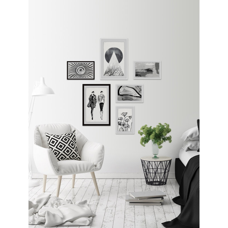 «Risque» Hexaptych
