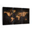 «World Map Aged World Map XXXIV», ensemble de 3 pièces sur toile par Finnian P-93061389