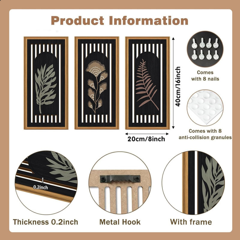 Plants & Flowers Wall Decor