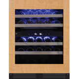XO Appliance 24'' 33 Bottle Dual Zone Built-In Wine Refrigerator