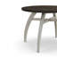 Badgery 41.7" Round Dining Table with Solid Wood Frame