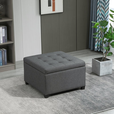 Tissu avec rangement en gris. Pour les espaces de vie. Revêtement moelleux de style rétro, grand compartiment, cadre stable, charnière et cadre gris. Pour la chambre à coucher, la chambre, le vestibule. Vaste espace, sécurité