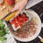 Rachael Ray Kitchen Prep, Garbage Bowl With Lid, Bench Scrape, Veggie Peeler, 4-Piece Set, Turmeric Yellow-118026458