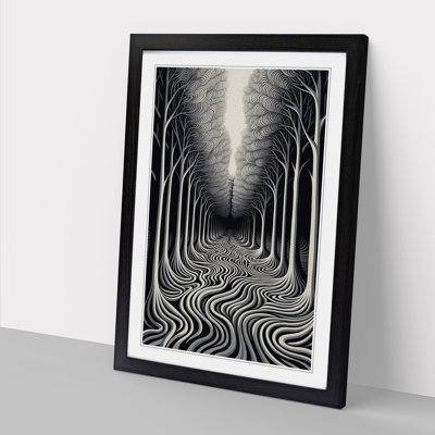 Single Picture Frame Print on Wood