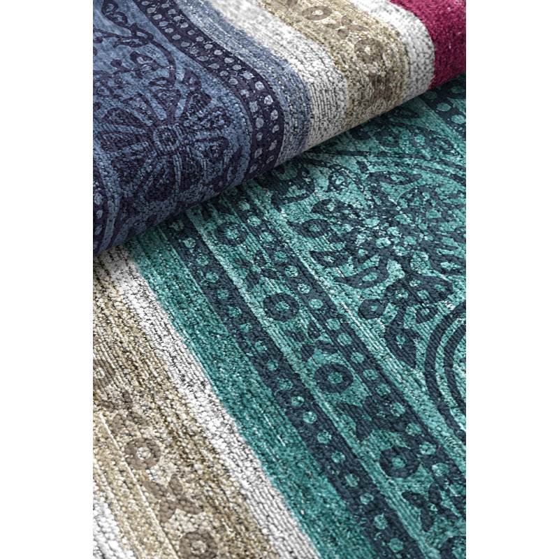 Aiello Striped Area Rug, Rectangle 120 x 170cm