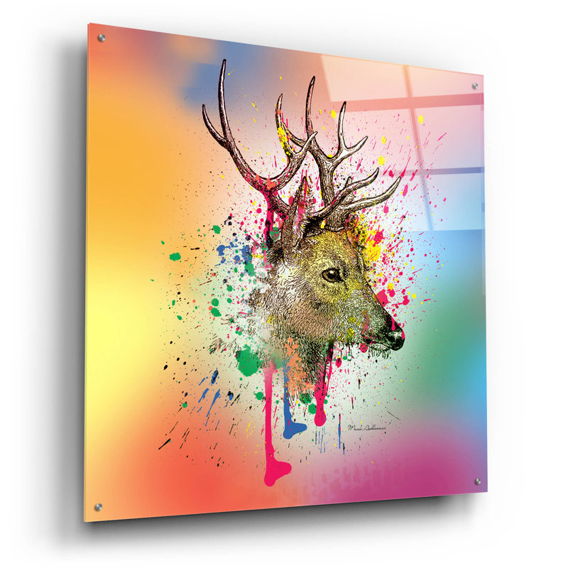 " Deer 6 " Print, 36" H x 36" W x 0.2" D