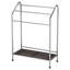 Porte-serviettes sur pied avec tablette de rangement Fidalgo