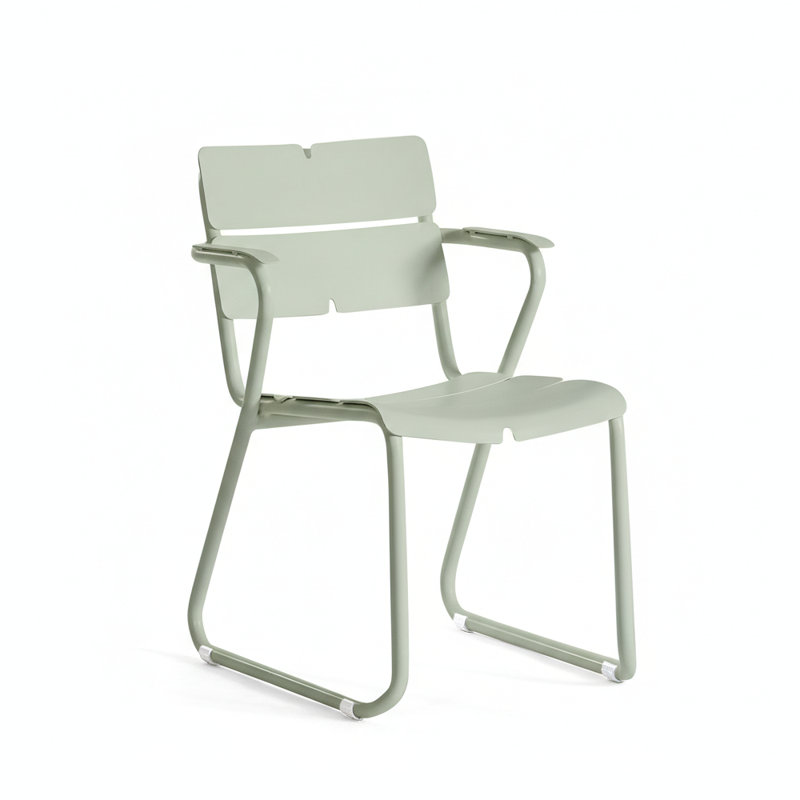 Corail Outdoor Dining Armchair, Pastel Green