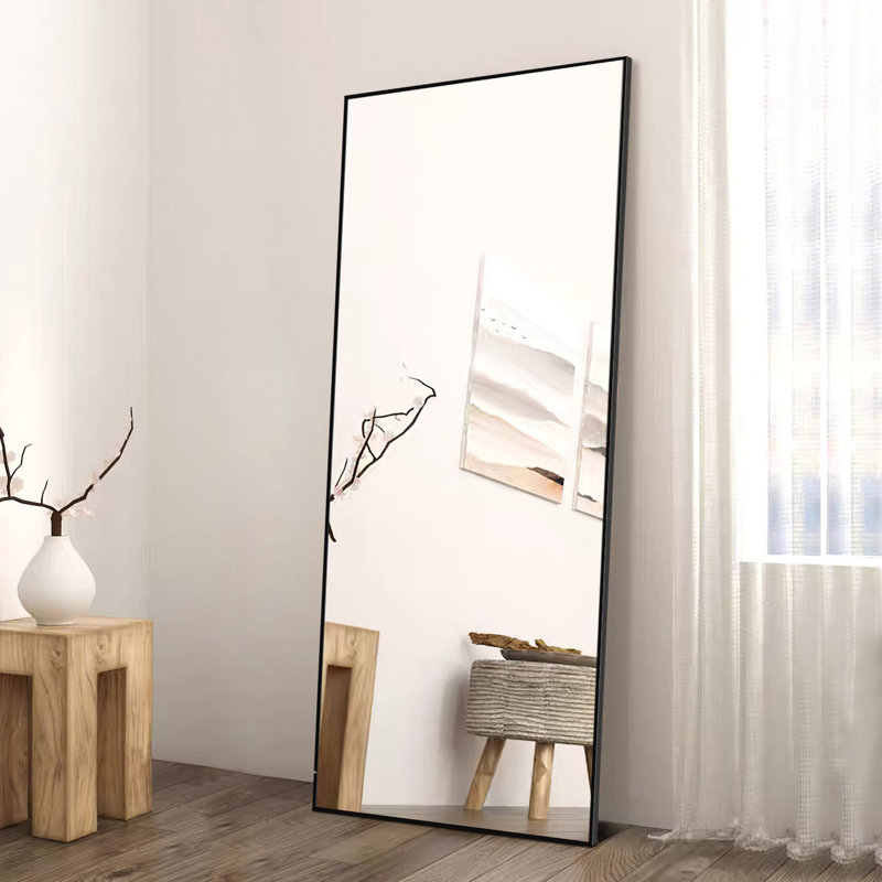 Miroir de salle de bain mural Talma, H 71 po x l 28 po, Noir