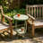 Outdoor Side Table Mosaic Patio Table Accent Tables Decorative End Tables&Plant Stand for Porch Beach Patio Garden Balcony Green-1182175469