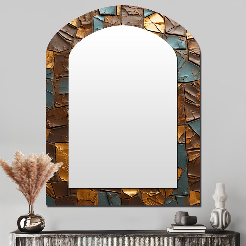 Tree Illusions Fantasy - Miroir mural moderne, 43 po x 33 po