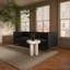Fielder Sofa Black Leather-49492013