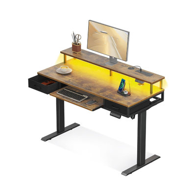 MDF Steel Computer Desk