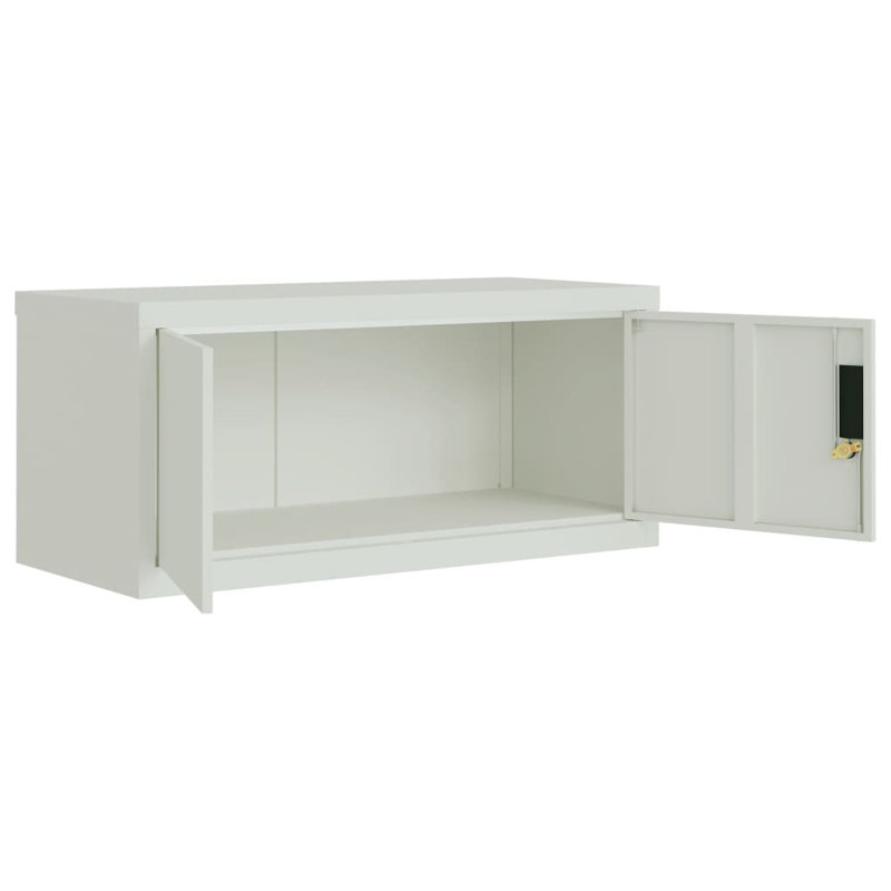 Marielos 2 -Door Credenza, Light Grey