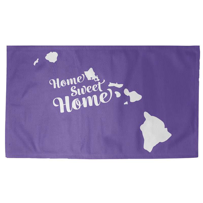 Tapis de zone mauve honolulu the home, Rectangle 2 pi x 3 pi, Non