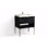 Modo 30" W Freestanding Single Bathroom Vanity with Dean Leg
