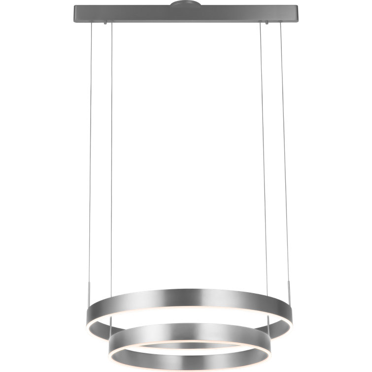 Hamdy 2 - Light Aluminum Dimmable LED Geometric Chandelier