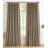 Full Blackout Curtains Linen Blended Room Darkening Window Curtains-107593642-107593648