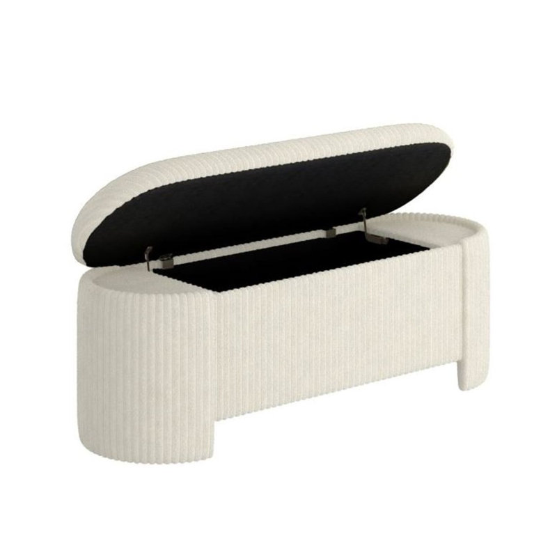 Banc de rangement en tissu Durango