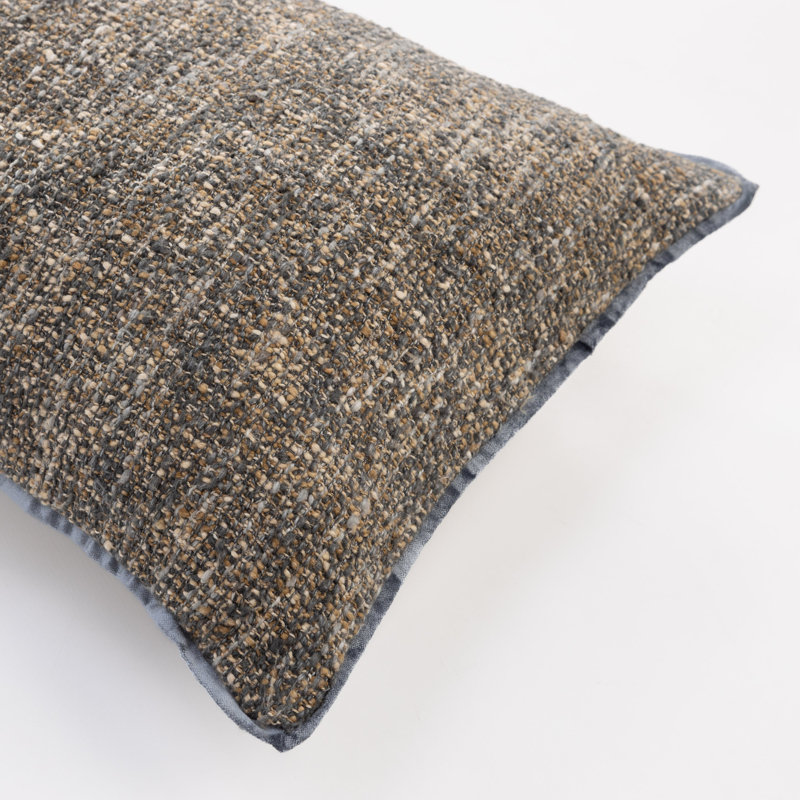 CHANTZ, BLEU ACIER, OREILLER, LONG BOLSTER, Noir