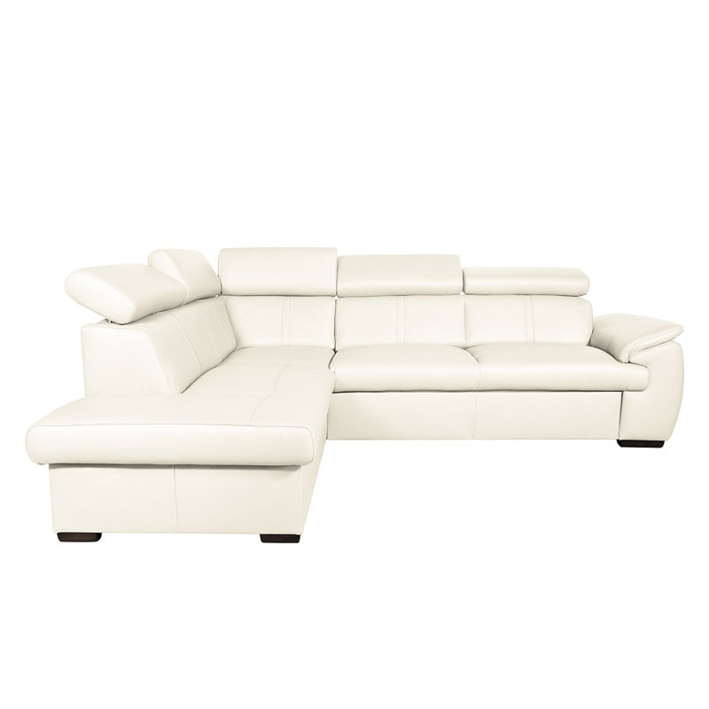 Markwart Corner Sofabed, Left Hand Facing, White