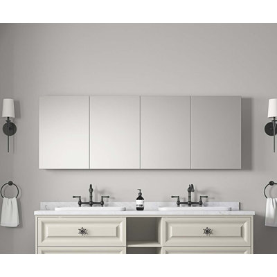 Armoire de rangement murale pour salle de bain, armoire à pharmacie, armoire de salle de bain moderne avec miroir