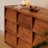 Mid-century Wabi-sabi Sideboard Solid Wood