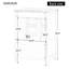 Meuble-lavabo 24 po avec lavabo