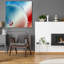 «Oil and Water 10» par Gordon Semmens, art mural en verre acrylique-1409206550