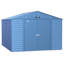 Remise de rangement en acier Select, 10 x 12, bleu gris-55865217-101611788