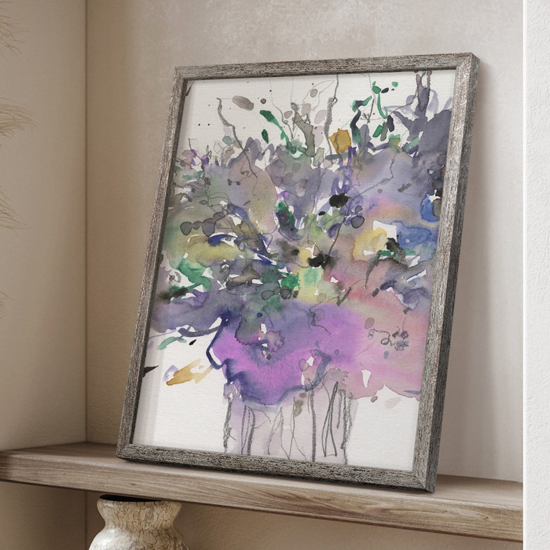 Tout ce qui brille II, reproduction encadrée - bois massif, H 15 po x l 12 po