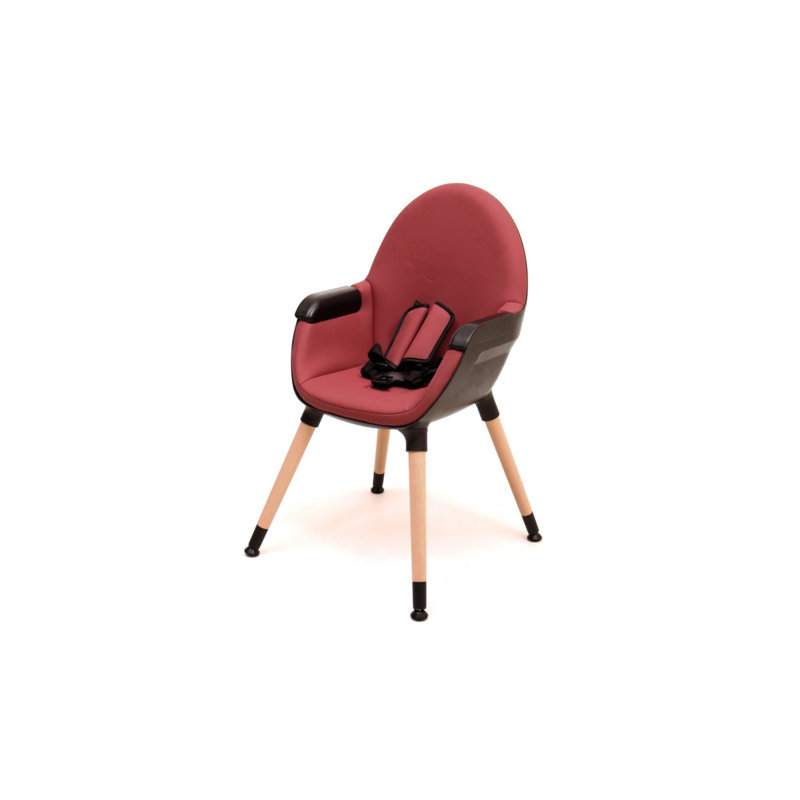 Tweedbrook High Chair, Red/Brown