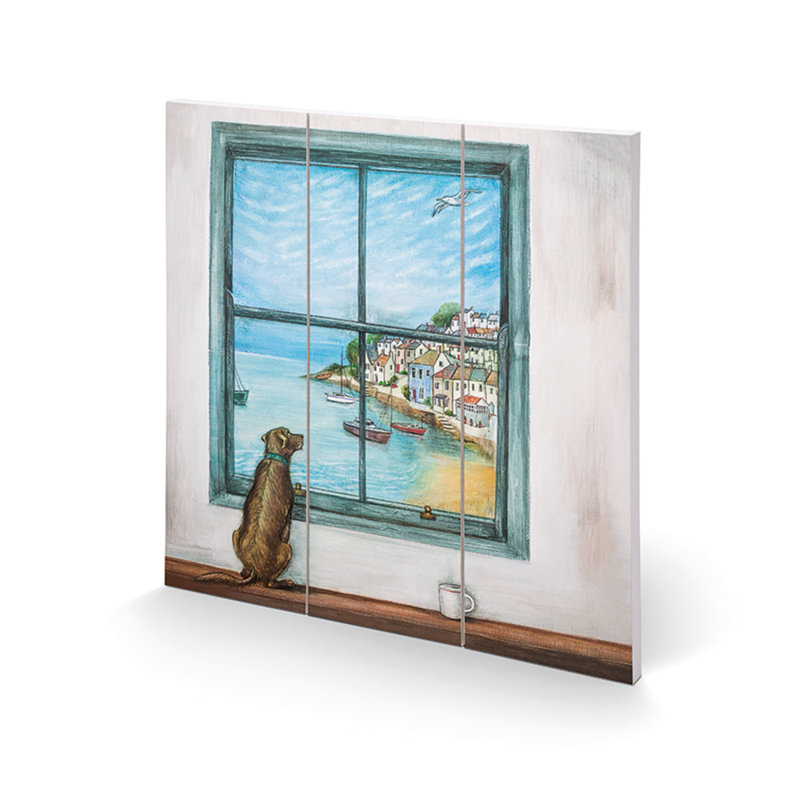 Harbour Harry by Joe Ramm - No Frame Painting on Wood