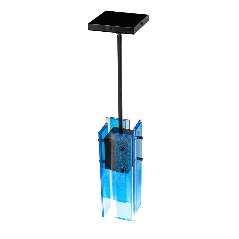 Shutter Meyda 1 - Light Pendant, Black, Blue