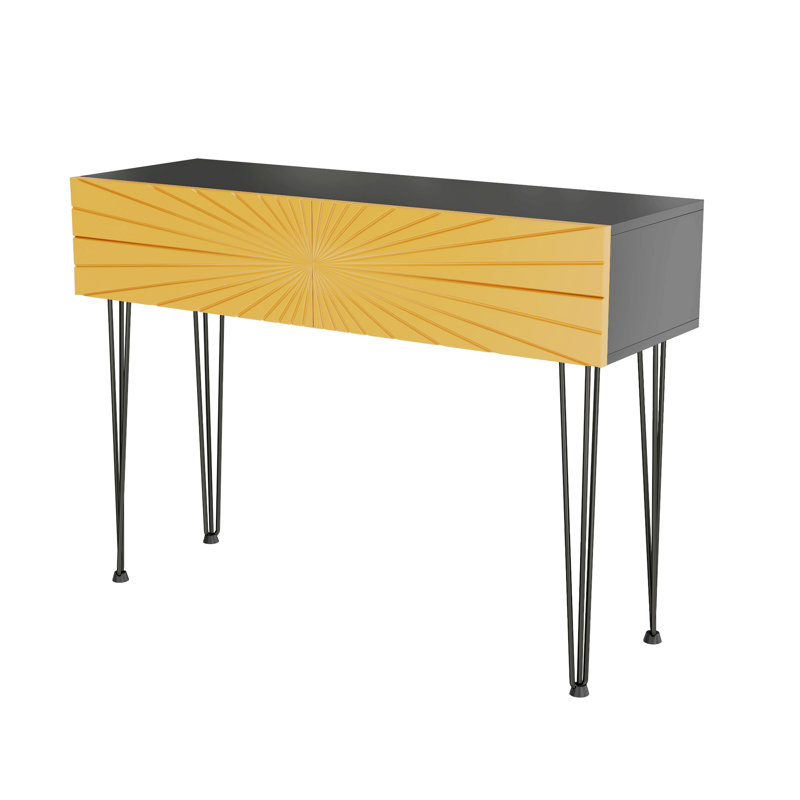 Console Table With 2 Drawers For Entryway