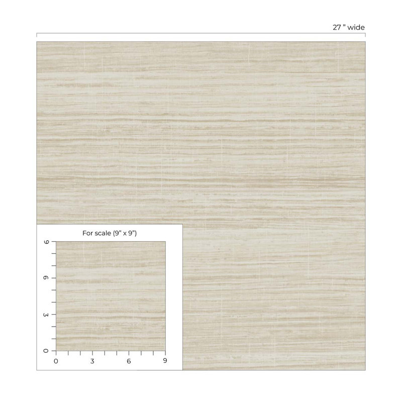 Rouleau de papier peint L 27 pi x l 27 po Martensdale, Avoine