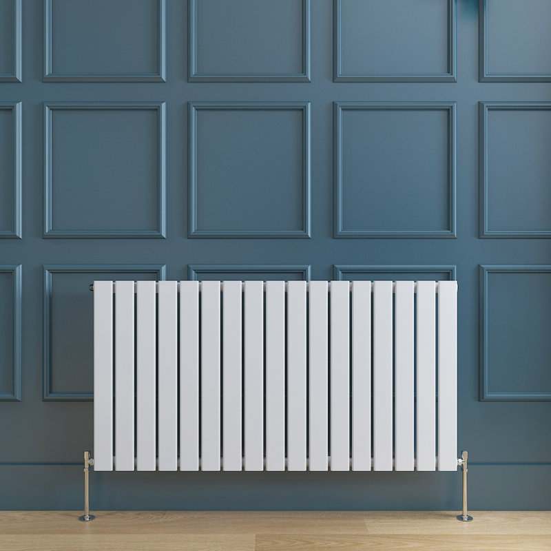 Belfry Heating Oona 3726 BTU Hydronic Panel Space Heater, White